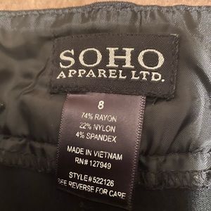 Soho apparel LTD black stretchy pants